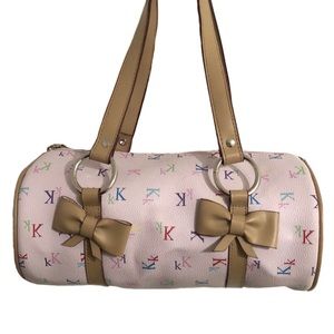 Monogram K Barrel Bag